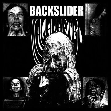 BACKSLIDER "Maladapted" 7" EP (TLAL) Marble Vinyl